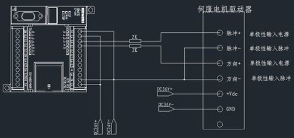 伺服電機(jī)接線圖解